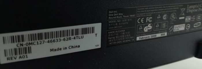 Dell E176FPb 17" VGA  LCD Monitor - Image 3