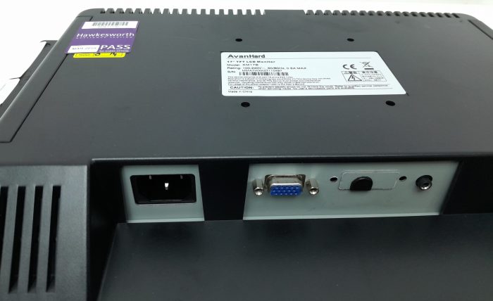 AvanHard XM17B 17" VGA TFT LCD Monitor - Image 5