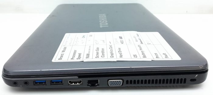 Toshiba Satellite Pro L850-1UJ - i3-3120M 2.5GHz - 4GB Ram - 15.6" - 500GB HDD - Windows 10 Home - Image 5
