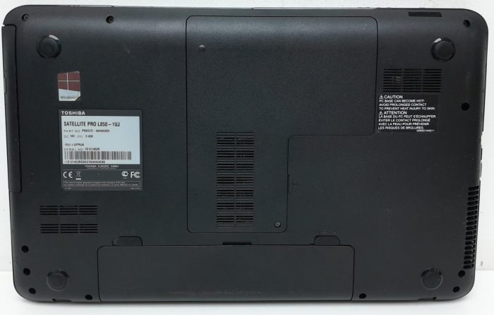 Toshiba Satellite Pro L850-1UJ - i3-3120M 2.5GHz - 4GB Ram - 15.6" - 500GB HDD - Windows 10 Home - Image 4