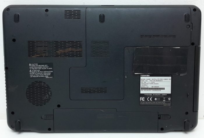 Toshiba Satellite Pro C660D-185 - AMD E-350 1.6GHz - 4GB Ram - 15.6" - 320GB HDD - Windows 10 Pro - Image 4