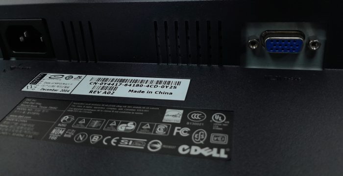 Dell E173FPc 17" VGA  LCD Monitor - Image 5