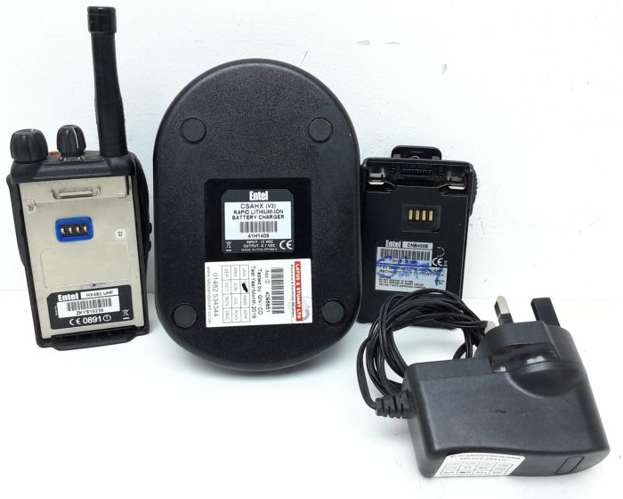 Joblot 2x Entel HX482 UHF 2 Way Radio Walkie-Talkie - Image 4