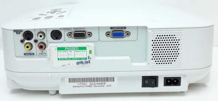 Nec VT59 VGA Projector with 1133 Lamp Hours Used - Image 6