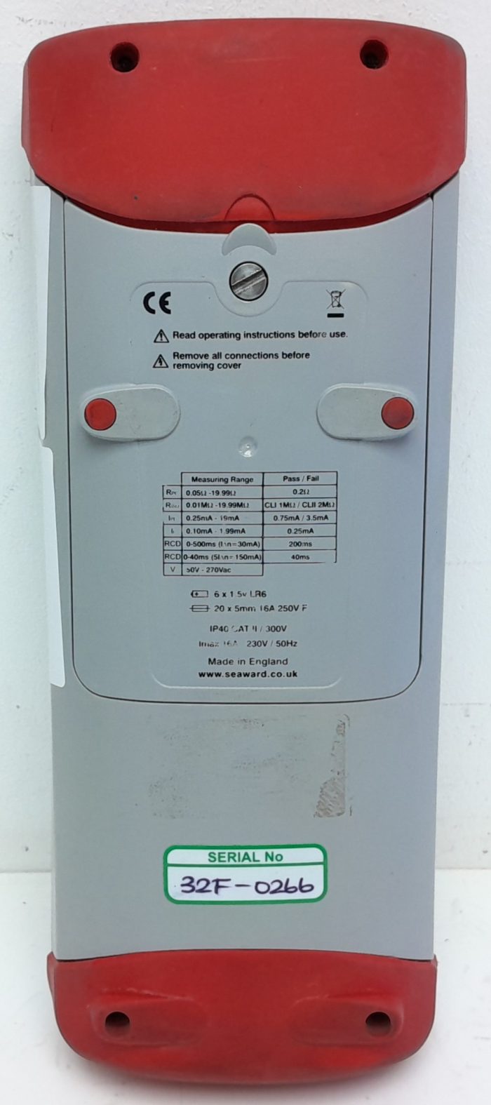 Seaward Electronic PRIMETEST250+ PAT Tester Machine - Image 4