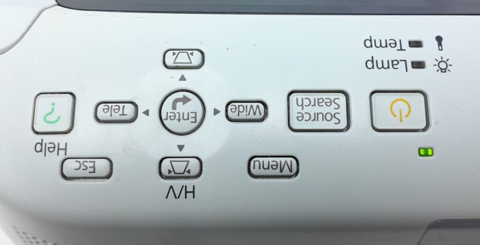 Epson EB-470 H456B HDMI VGA LCD Projector with 1833 Lamp Hours Used - Image 7