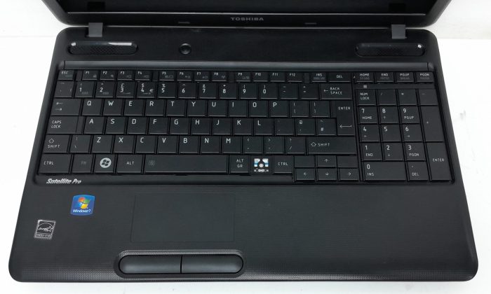 Toshiba Satellite Pro C660D-185 - AMD E-350 1.6GHz - 4GB Ram - 15.6" - 320GB HDD - Windows 10 Pro - Image 7