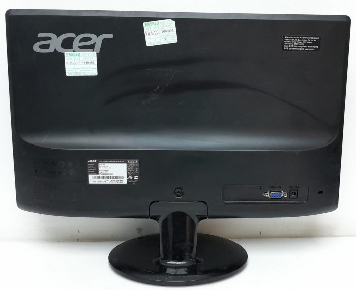 Acer S19HQL 18.5" VGA LCD Monitor - Image 5