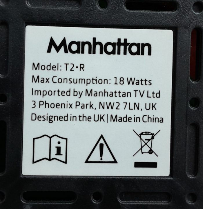 Manhattan T2-R Freeview HD Recorder - Image 3