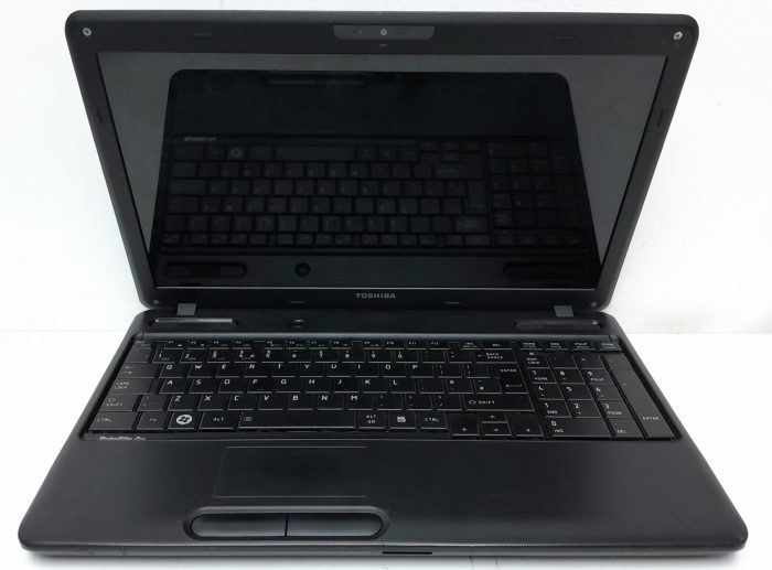 Toshiba Satellite Pro C660D-150 - Celeron T3500 2.1GHz - 2GB Ram - 15.6" - 250GB HDD - Windows 10 Pro - Image 2