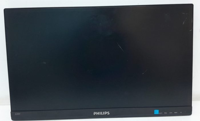 Philips 226V6Q 22" DVI VGA LCD Monitor - Image 2