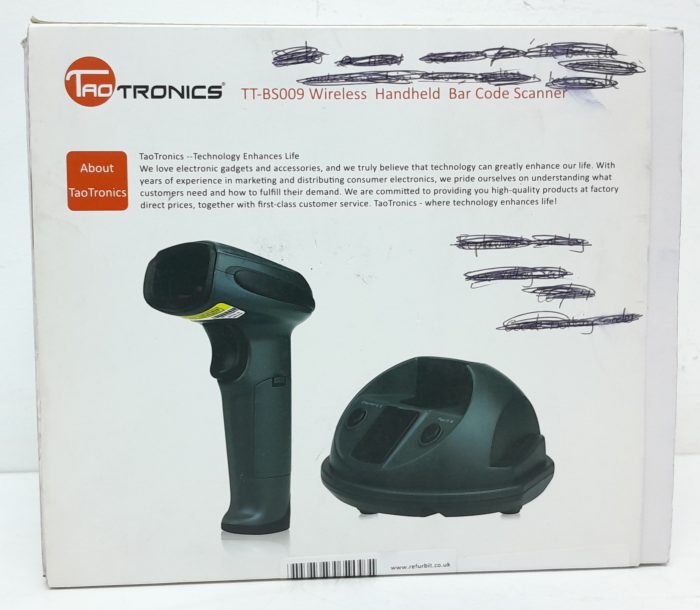 Taotronics TT-BS009 Wireless Handheld Barcode Scanner new - Image 2