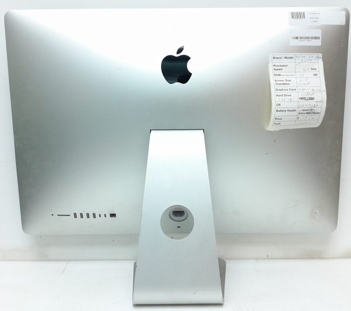 Apple iMac Retina 2017 - i7 4.2GHz - 16GB RAM - 27" - Radion Pro 575 4G - 1.25TB - 13.6.6 Ventura - Image 3