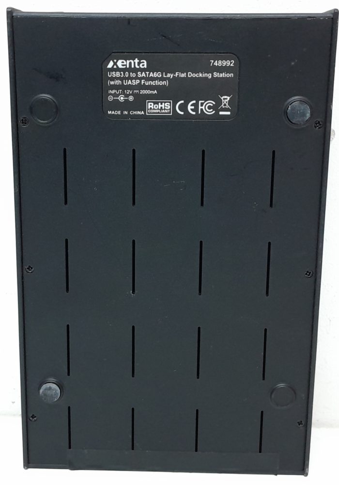 Xenta 748992 USB 3.0 to SATA6G Lay-Flat Docking Station with UASP Function - Image 4