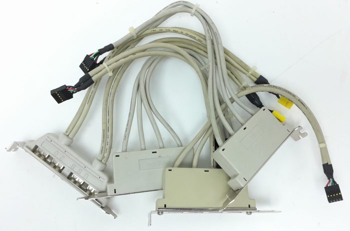 Joblot 4x USB 2.0 4-Port Backplate Motherboard 5-Pin Extender - Image 3