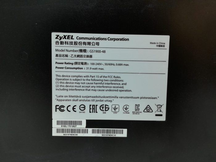 ZyXEL GS1900-48 48 Port Switch with 2 SFP Ports - Image 3
