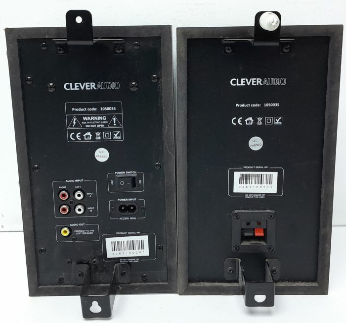 Clever Audio 1050035 Wall Mounted Speakers And Mains - Image 4