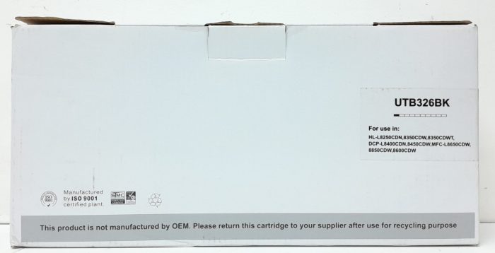 UTB326BK Black Toner Cartridge - Image 2