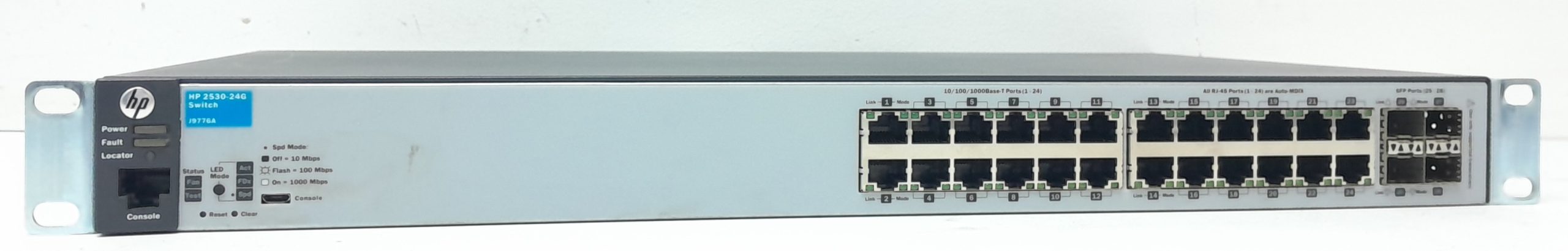 20240510_102131 HP 2530-24G J9776A 24 Port Gigabit Network Switch With 4 SFP Ports - Image 1