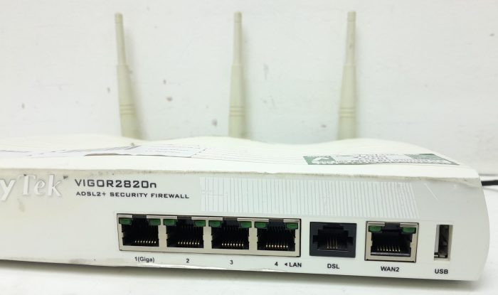 Draytek Vigor2820n Annex A ADSL2+ Security Firewall - Image 5