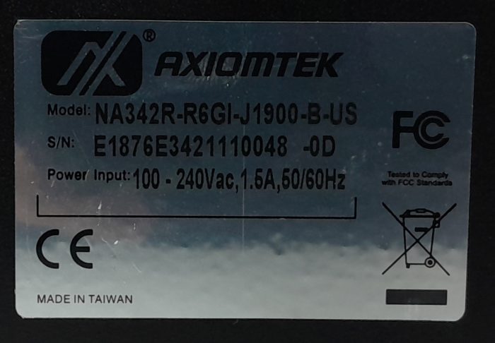 Axiomtek NA342R-R6GI-J1900-B-US Switch - Image 3