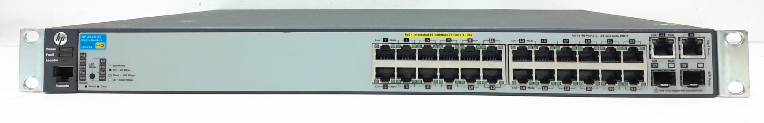 20240510_141943 HP 2620-24 PoE+ J9625A 24-Port PoE+ Switch with 2 SFP Ports - Image 1