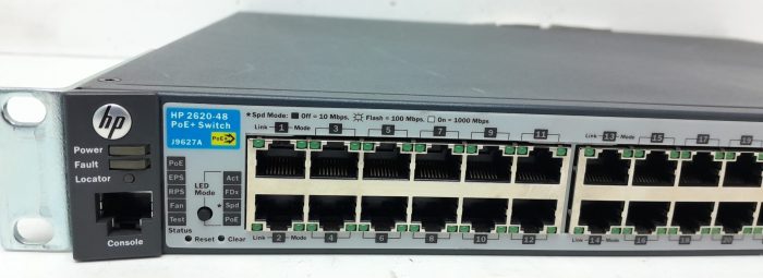 HP 2620-48 J9627A 48 Port PoE+ Switch with 2 SFP Ports - Image 6