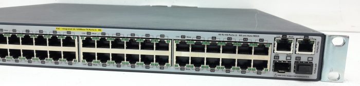 HP 2620-48 J9627A 48 Port PoE+ Switch with 2 SFP Ports - Image 5