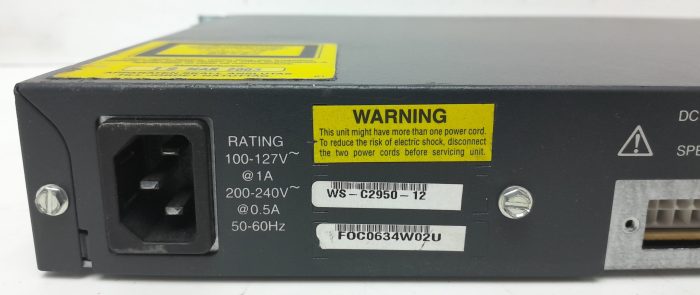 Cisco WS-C2950-12 12 Port 10Base-T/100Base-TX Switch - Image 3