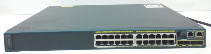Cisco Catalyst 2960-S Series PoE+ WS-C2960S-24PS-L 24 Port PoE+ Switch with 4 SFP Ports - Image 2