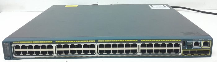 Cisco Catalyst 2960-S Series PoE+ WS-C2960S-48LPS-L V04 48 Port PoE+ Switch with 4 SFP Ports - Image 2
