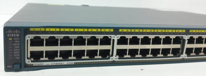 Cisco Catalyst 2960-S Series PoE+ WS-C2960S-48LPS-L V04 48 Port PoE+ Switch with 4 SFP Ports - Image 5