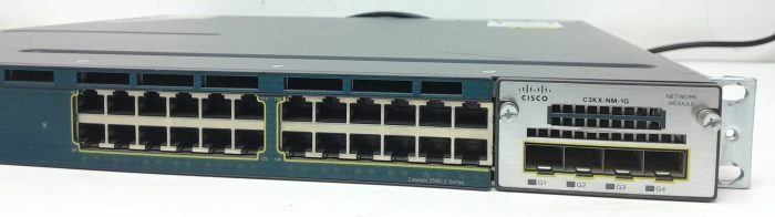 Cisco Catalyst 3560-X Series WS-C3560X-24T-L 24 Port Switch with 4 SFP Ports - Image 6
