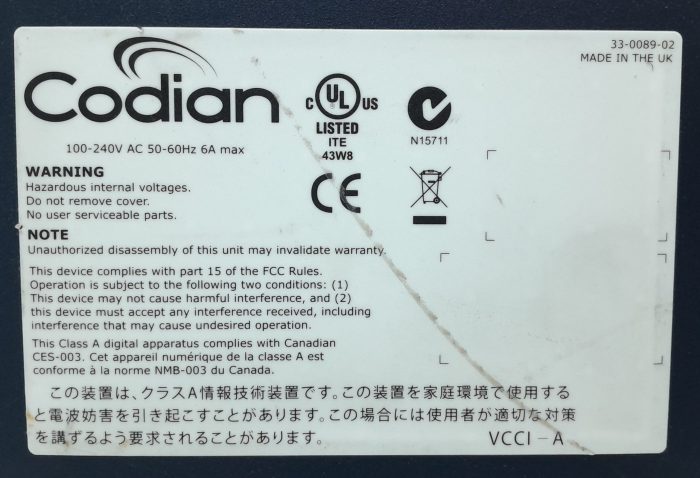 Cordian MCU 4505 Multimedia Conferencing Bridge Unit - Image 3