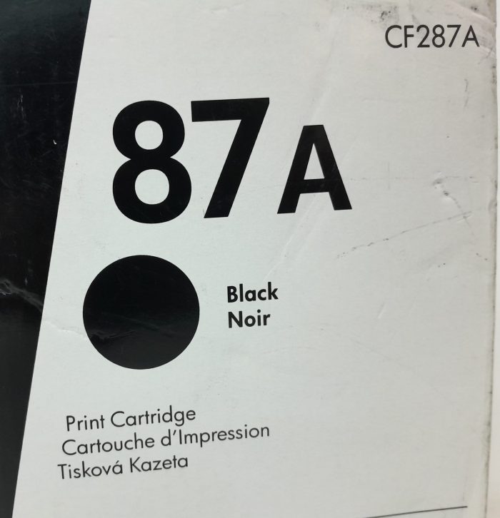 HP LaserJet 87A CF287A Black Laser Toner Cartridge - Image 3