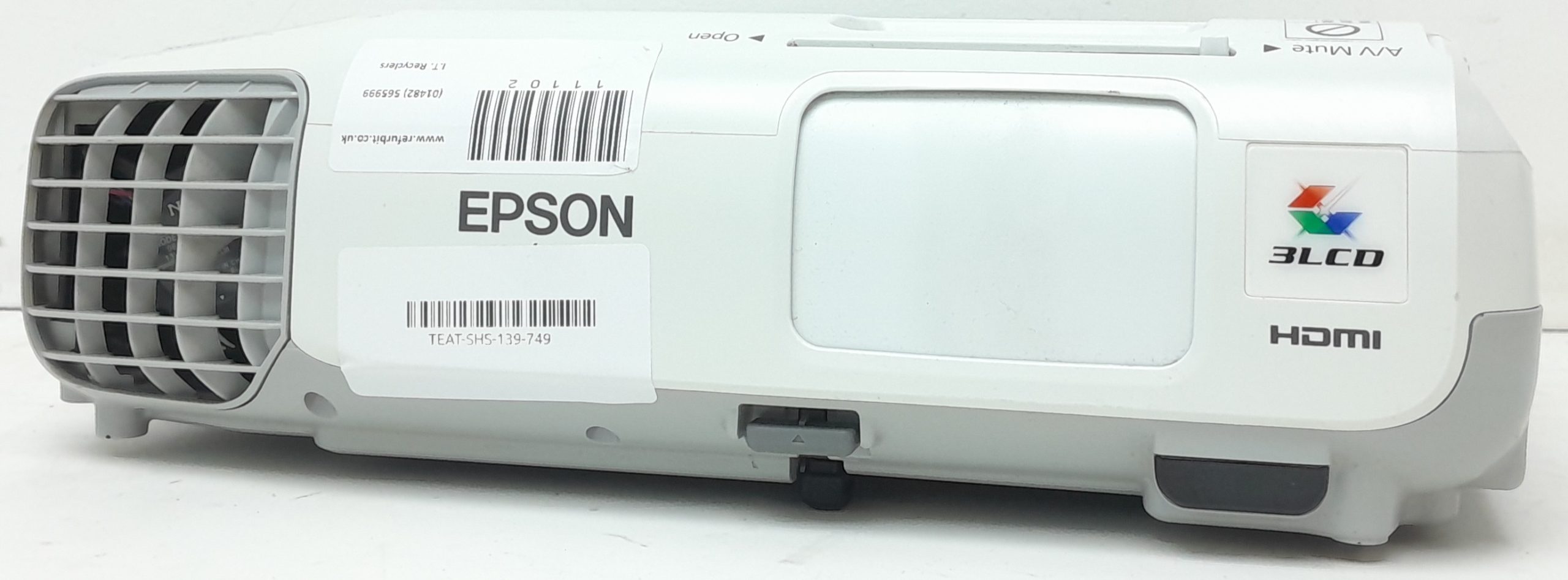 20240513_164113 Epson H692B EB-X27 HDMI VGA LCD Projector with 4941 Lamp Hours Used - Image 1