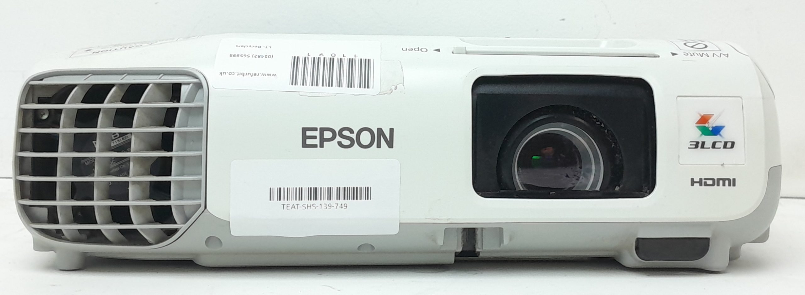 20240513_164545 Epson H692B EB-X27 HDMI VGA LCD Projector with 898 Lamp Hours Used - Image 1
