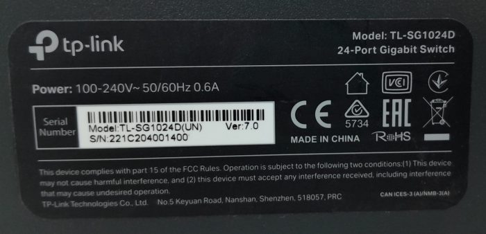 TP-Link TL-SG1024D 24-Port Gigabit Switch - Image 3