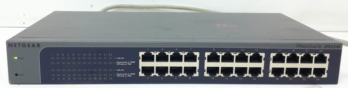 Netgear JFS524E ProSafe Plus 24-Port 10/100 Unmanaged Network Switch - Image 2