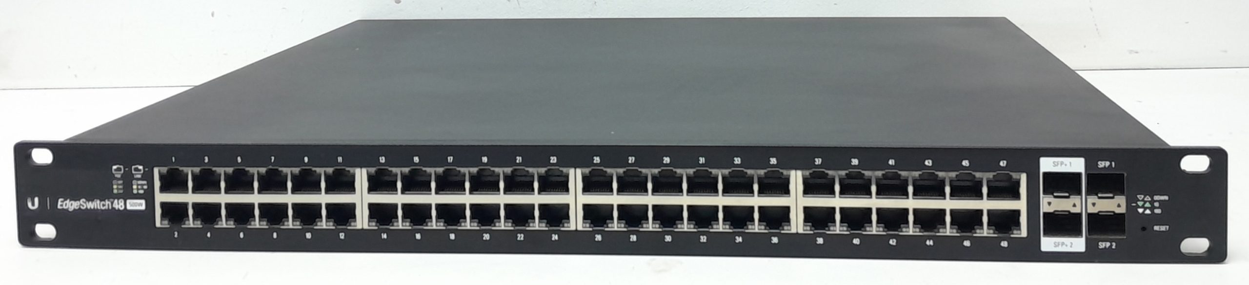 20240514_133519 Ubiquiti EdgeSwitch 48 500W ES-48-500W 48 Port Switch with 2 SFP+ Ports & 2 SFP Ports - Image 1