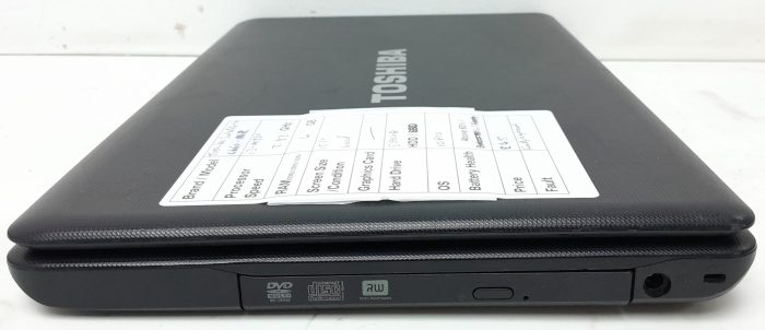 Toshiba Satellite Pro C660-1NR - i3-M380 2.53GHz - 4GB Ram - 15.6" - 500GB HDD - Windows 10 Pro - Image 5