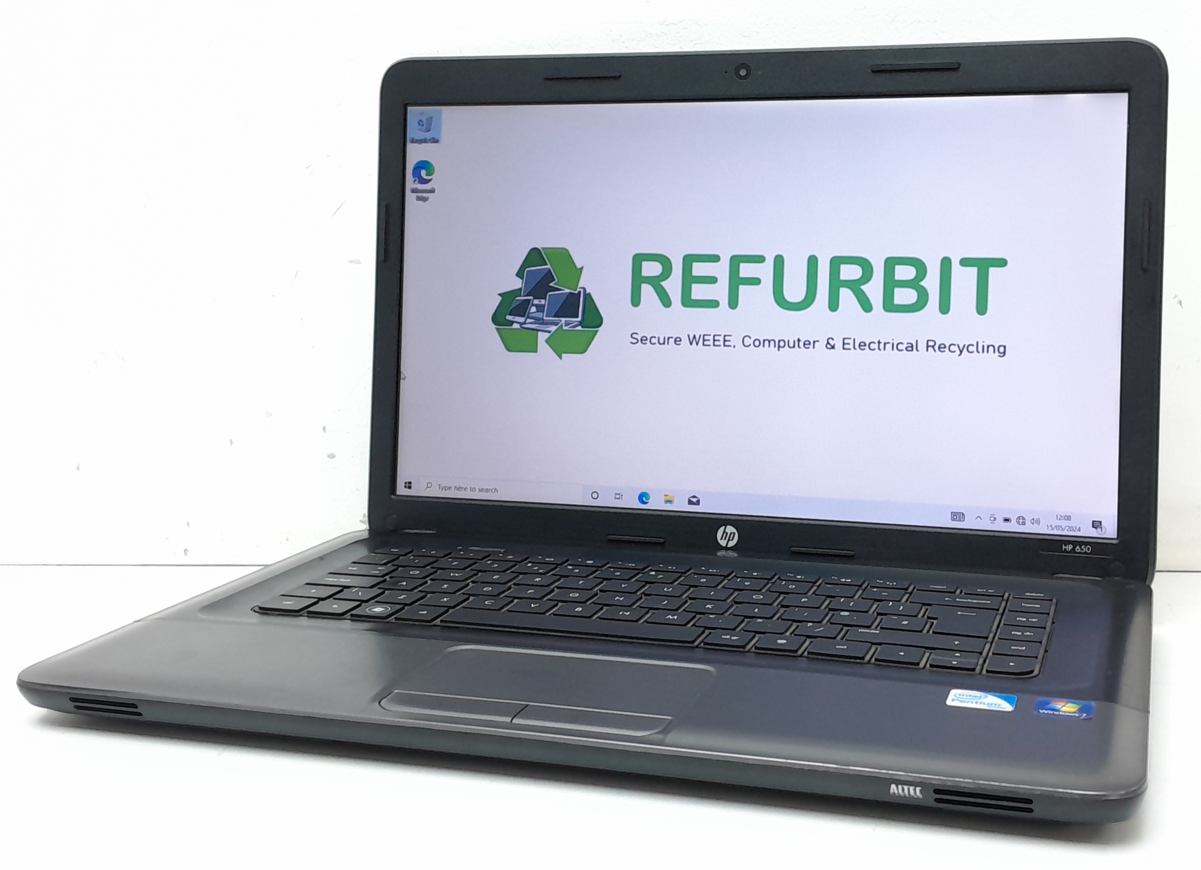 20240515_120809 HP 650 - Pentium B970 2.3GHz - 4GB - 15.6" - 500GB HDD - Windows 10 Home - Image 1