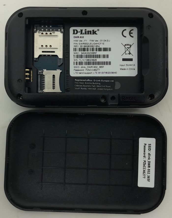 D-Link DWR-932 N300 Mobile Wi-Fi Hotspot 150 Mbps Router - Image 4