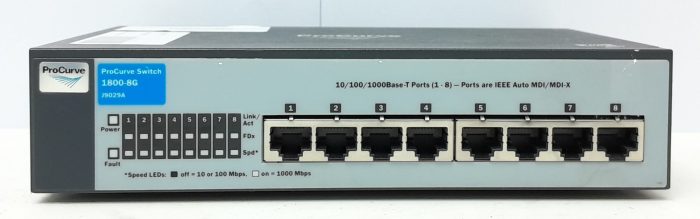 HP ProCurve 1800-8G J9029A 8 Port Gigabit Network Switch - Image 2