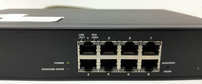 Dell PowerConnect 2708 8-Port Desktop Gigabit Ethernet Switch - Image 5