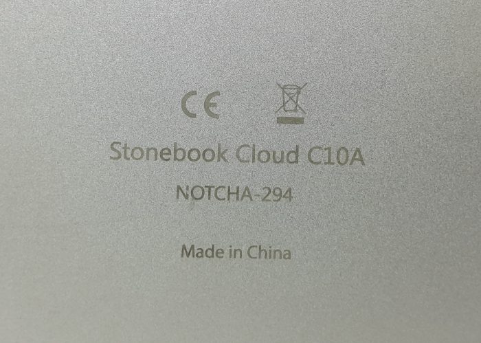 NC Stone Stonebook Cloud C10A NOTCHA-294 - Intel Celeron N3450 1.1GHz - 4GB Ram - 14" - 64GB SSD - Image 4