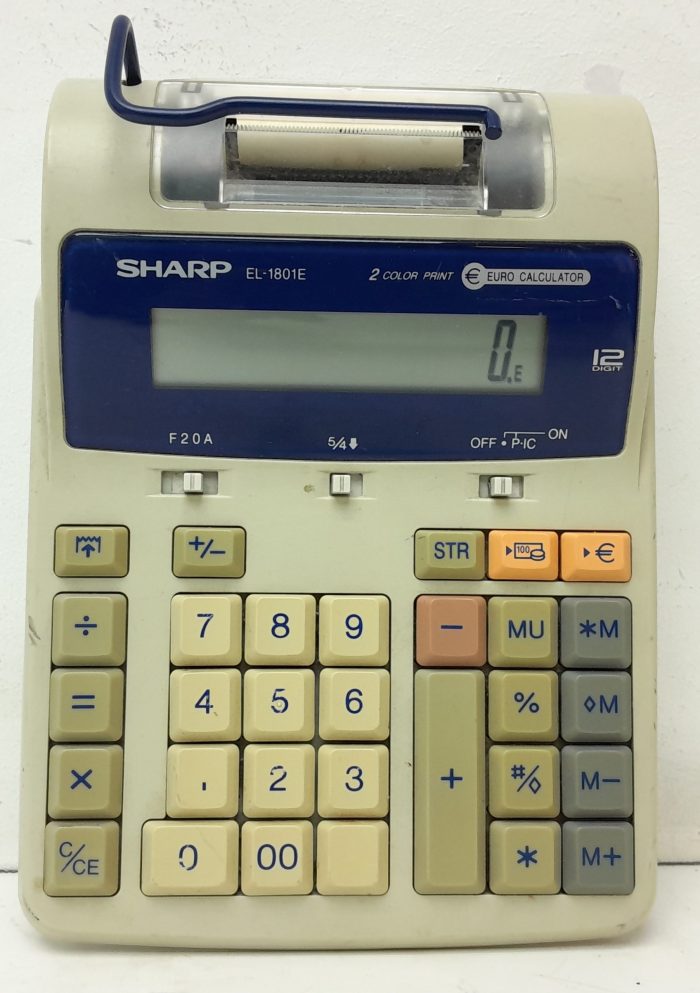Sharp EL-1801E Electronic Calculator - Image 5