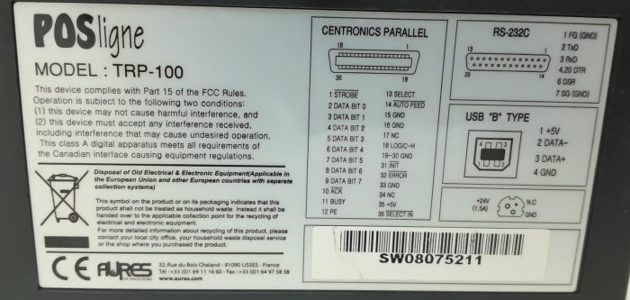 POSligne TRP-100 Thermal Label Printer - Image 3