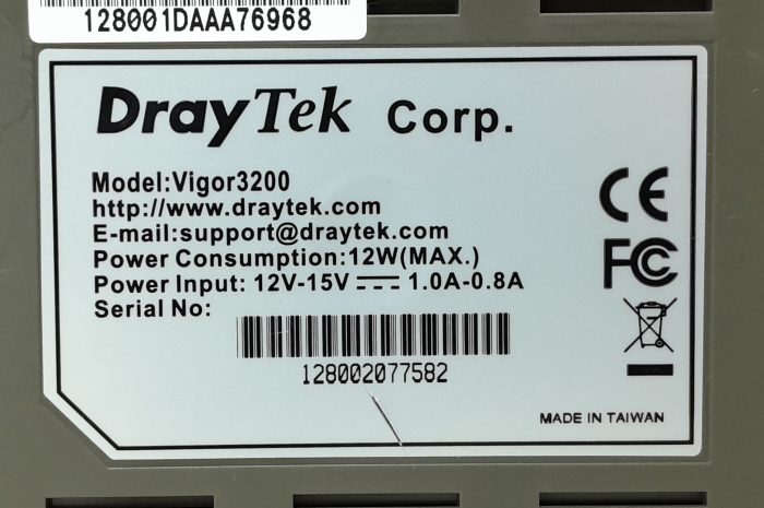 Draytek Vigor3000 Multi-WAN Security Router - Image 3