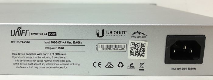 Ubiquiti Unifi US-24-250W 24 Port Switch with 2 SFP Ports - Image 3